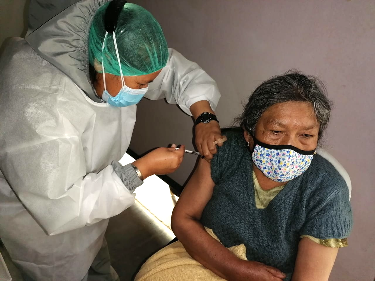 Llegan 47.000 vacunas contra la influenza a Oruro