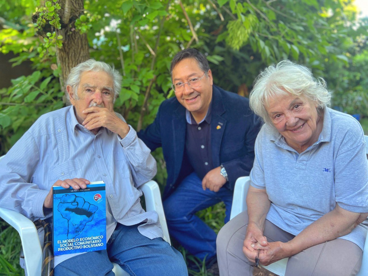 Arce expresa su apoyo y cariño al expresidente Pepe Mujica que atraviesa una fase terminal de cáncer