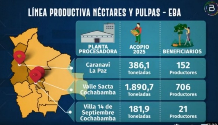La economía del trópico se fortalece a través del procesamiento de frutas