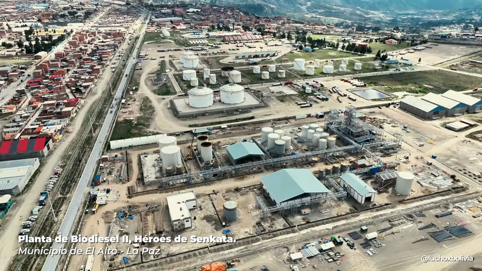 Planta de Biodiésel de El Alto iniciará producción en “próximas semanas”