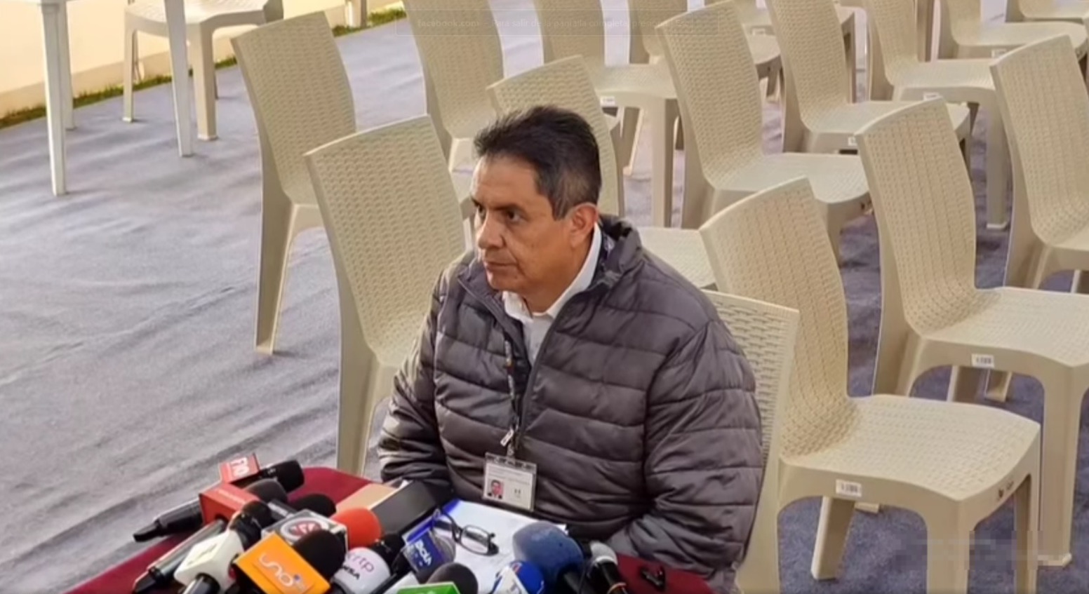 Fernando Arteaga, secretario de Cámara del TSE. Foto: RRSS