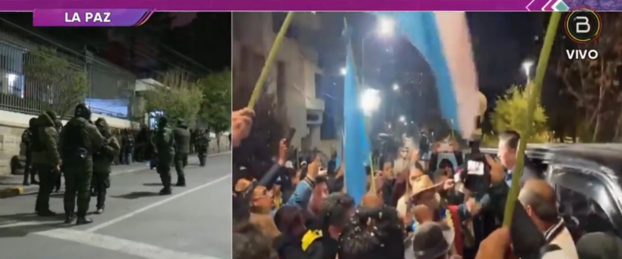 TSE continúa resguardado por efectivos de la Policía ante amenaza de movilizaciones 