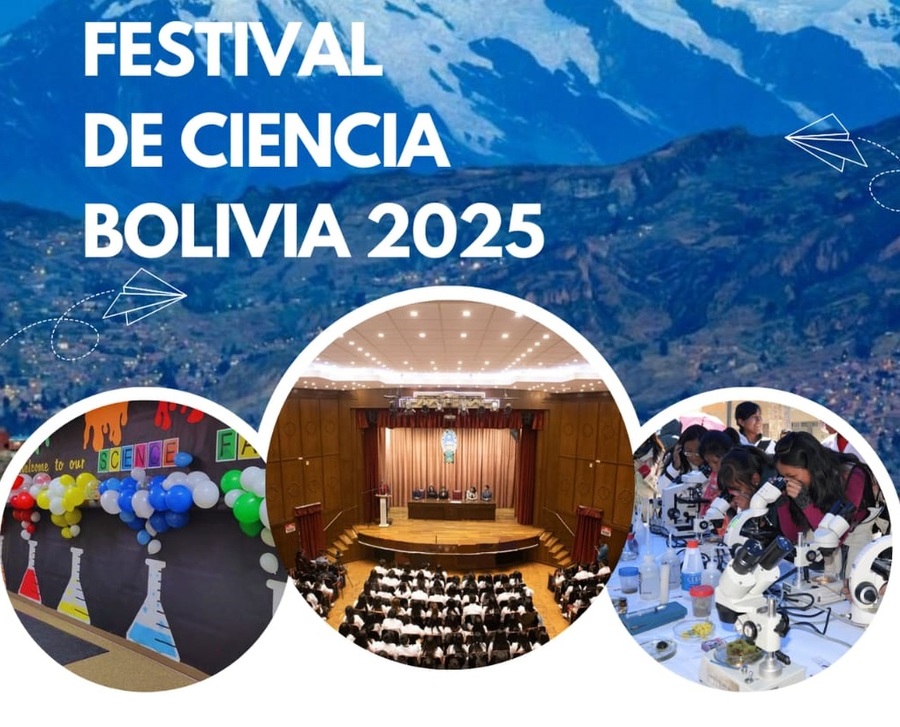 Convocan a colegiales a participar en el Festival de Ciencia Bolivia – 2025