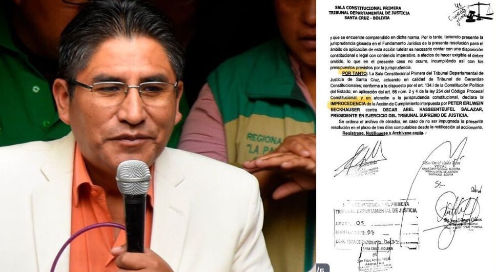 Audiencia para definir situación del MTS fue postergada para el jueves