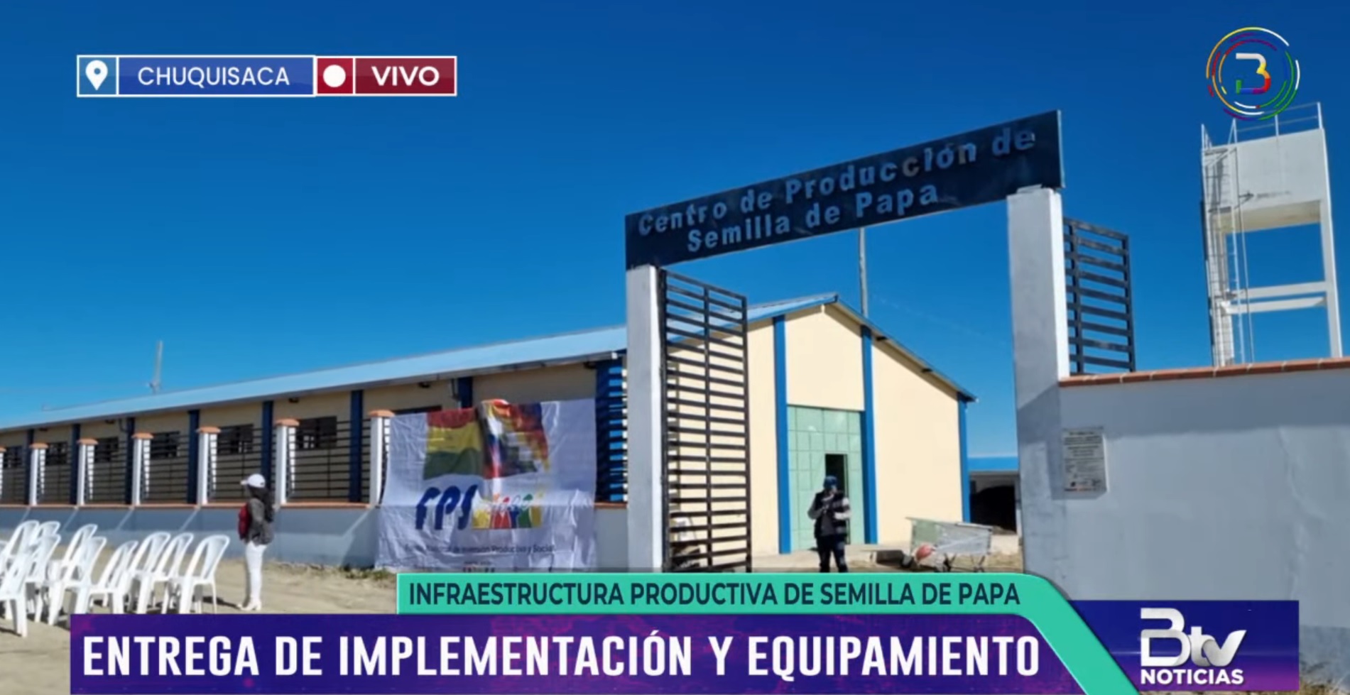 En Villa Charcas entregan centro de producción de semillas de papa para mejorar rendimientos y calidad