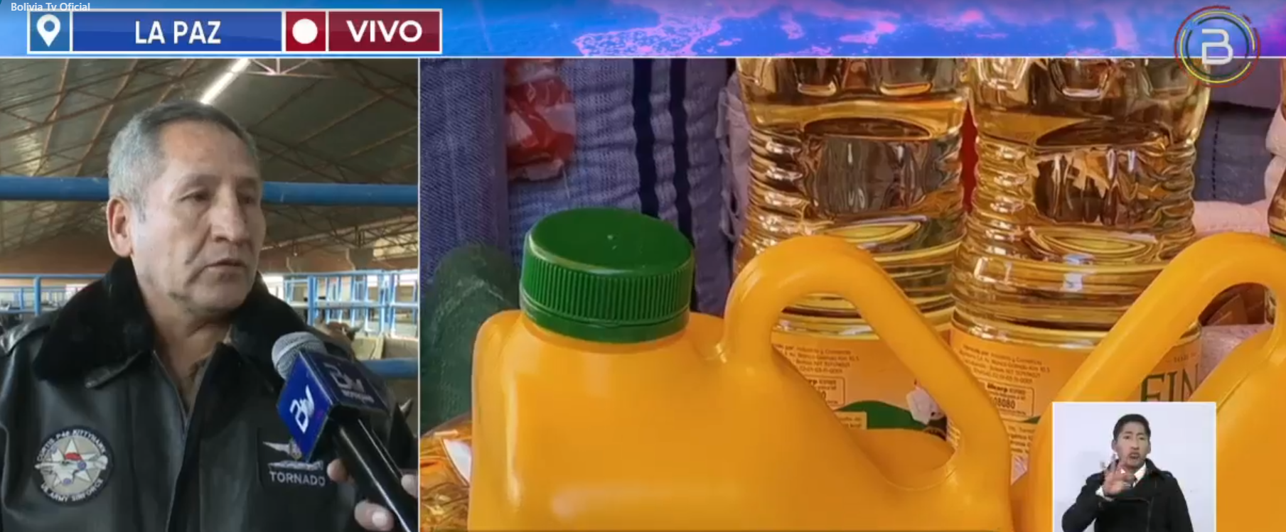 Comisan 1.000 litros de aceite que iban a ser comercializados en Perú