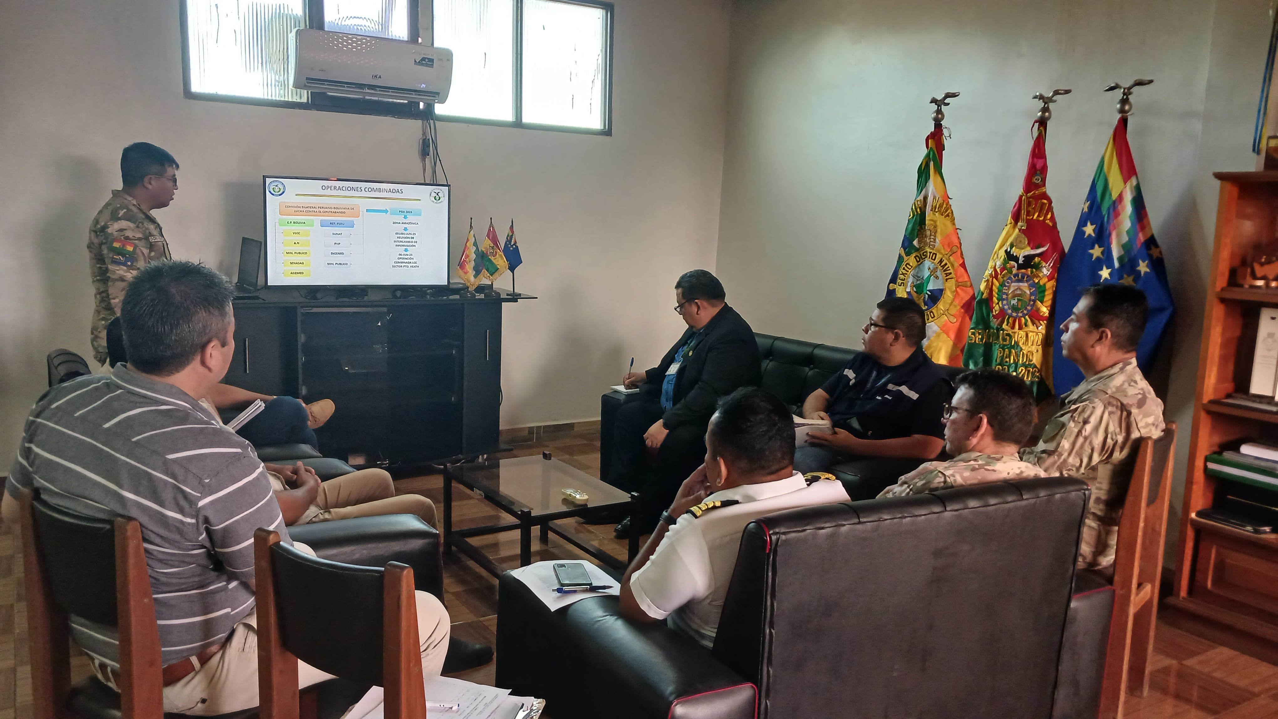 Instituciones de Pando articulan plan estratégico contra el contrabando