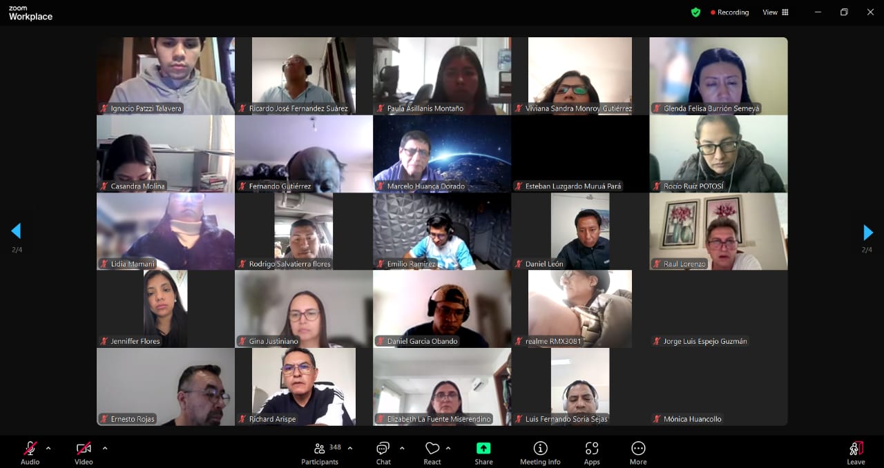 El primer taller del Programa Internacional de Periodismo Digital (PIP). Foto: Tigo.