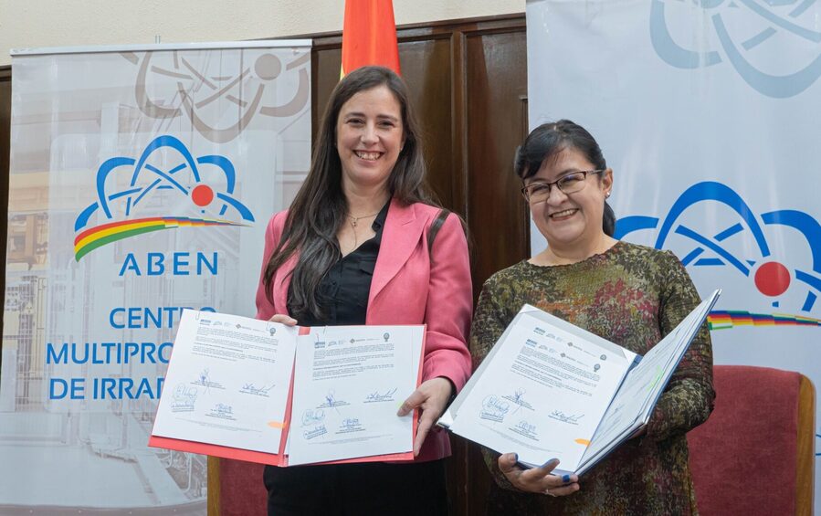 ABEN y UMSA acuerdan impulsar proyectos científicos y el uso de la tecnología nuclear para el desarrollo agropecuario