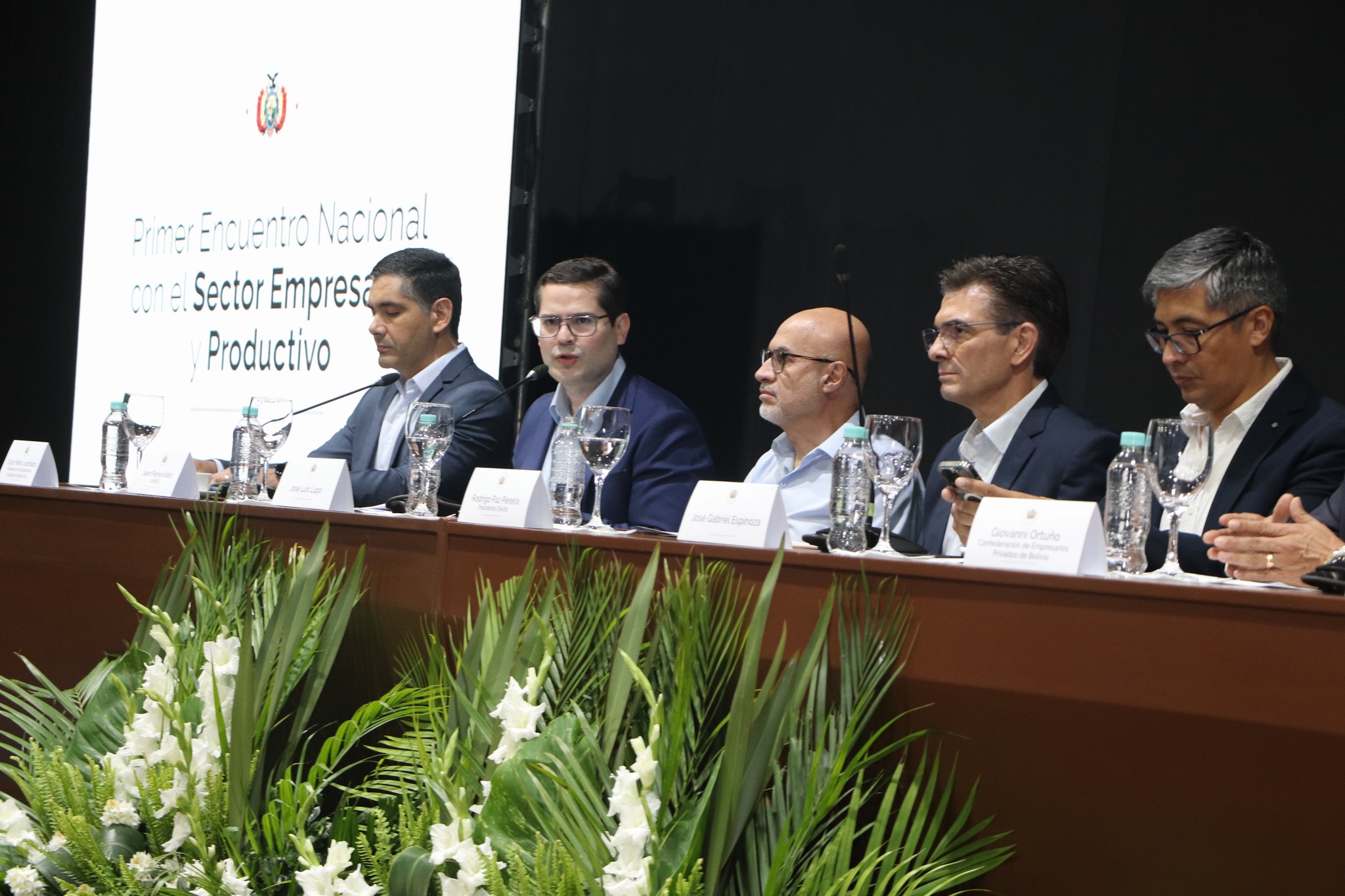 Paz se reúne este viernes con más de 500 empresarios del mundo en Visión Bolivia 2025