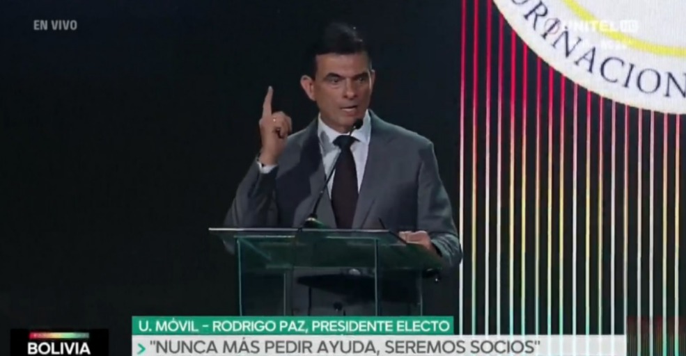 Paz: Estamos dando señales adecuadas antes de asumir un gobierno y los bolivianos están esperanzados
