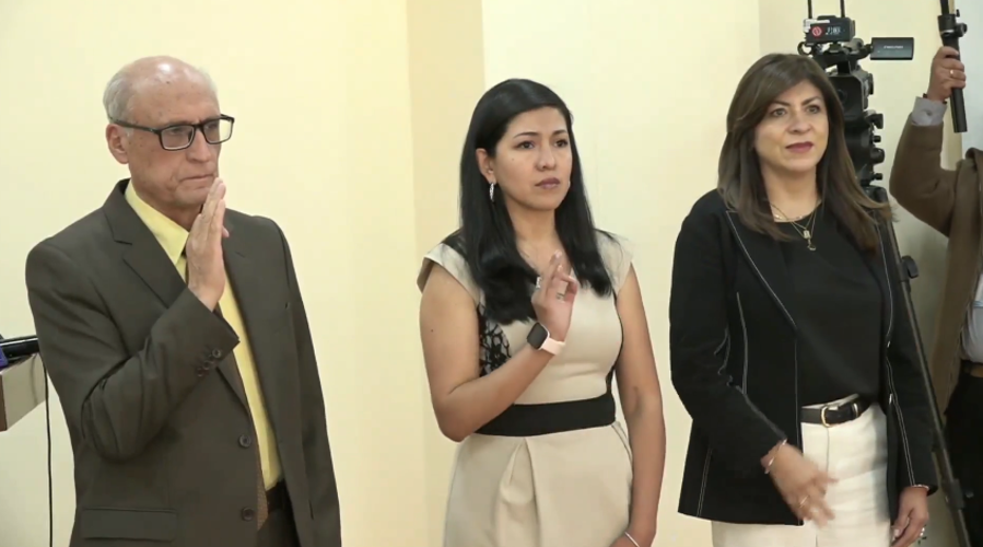 Juran viceministros de Educación con la tarea de construir un sistema educativo de calidad, transparente y eficiente