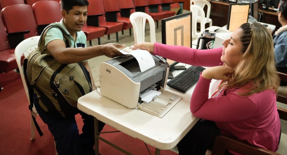 TED de Tarija emite más de 9.000 certificados de exención de sufragio