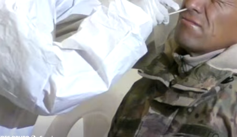 Reportan 11 casos de Covid-19 en conscriptos del Regimiento Camacho de Oruro