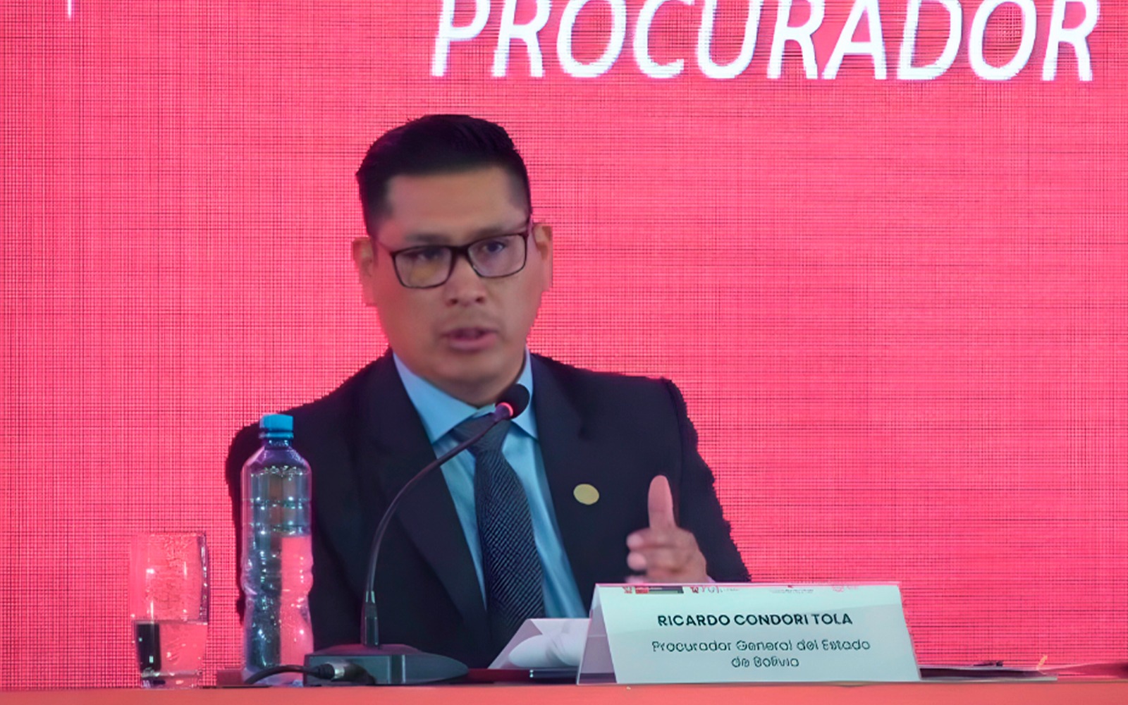 Procurador destaca Ley anticorrupción “Marcelo Quiroga Santa Cruz” en Congreso Internacional en Perú