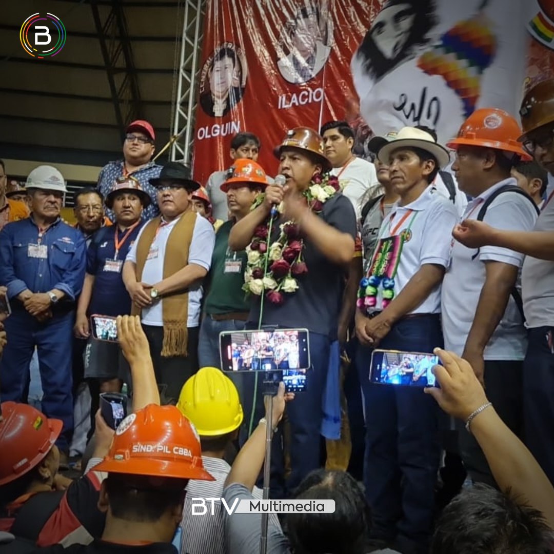 Dirigente minero Mario Argollo asume la dirigencia de la COB