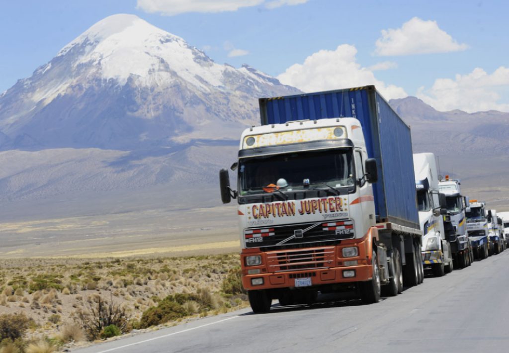 Índice general del sector transporte muestra un repunte sustantivo tras caer por los bloqueos de caminos