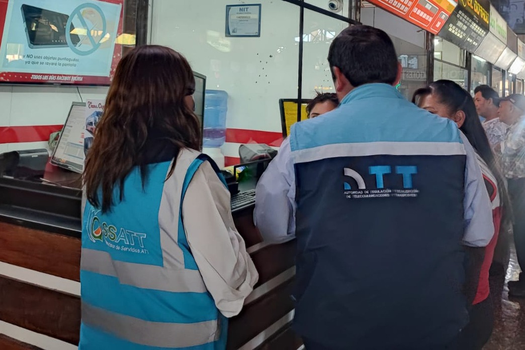 La ATT refuerza controles antes del balotaje en las 14 terminales interdepartamentales