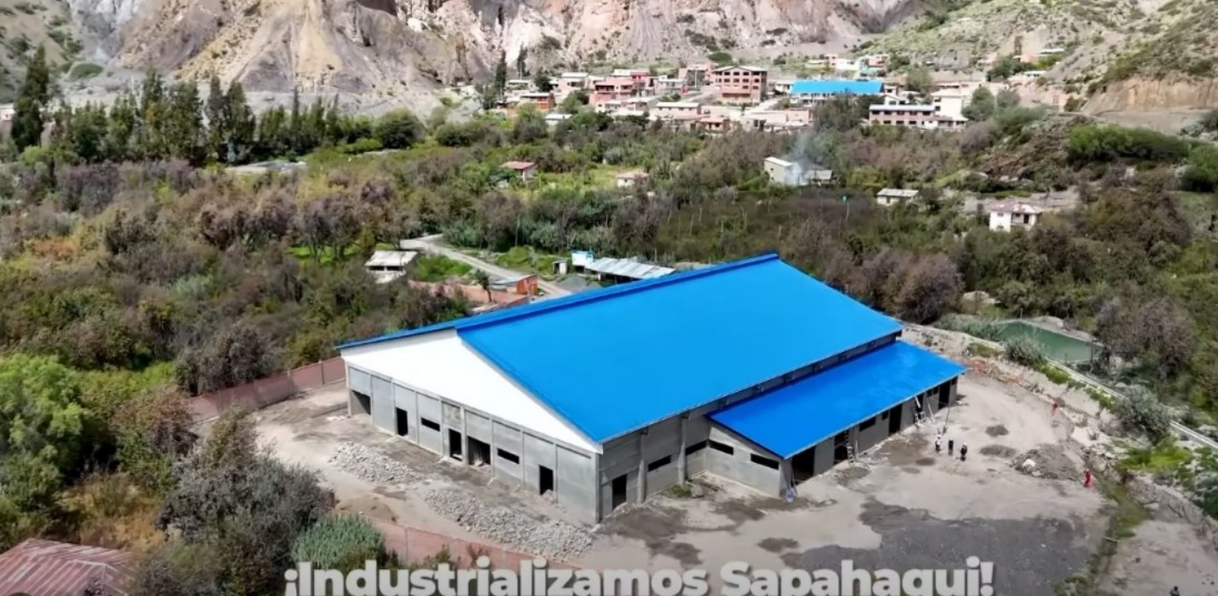 Planta Procesadora de Frutas de Sapahaqui beneficiará a más de 2.000 familias productoras