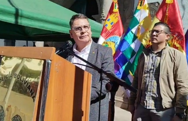 Viceministro Aguilera confirma protestas aisladas tras el balotaje y pide a la ciudadanía acatar la voluntad popular