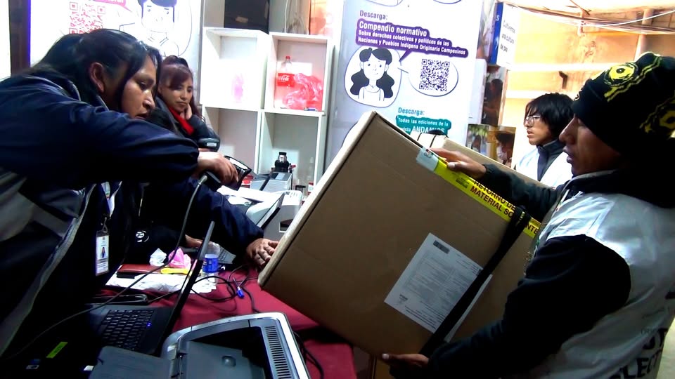 El TED Oruro finaliza el recuento oficial y confirma la victoria del PDC con el 60,36% de los votos válidos 