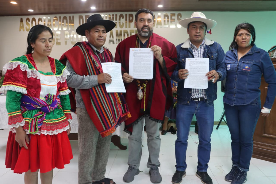 En cinco municipios de Potosí se garantizó Bs 93 millones para represas y sistemas de riego