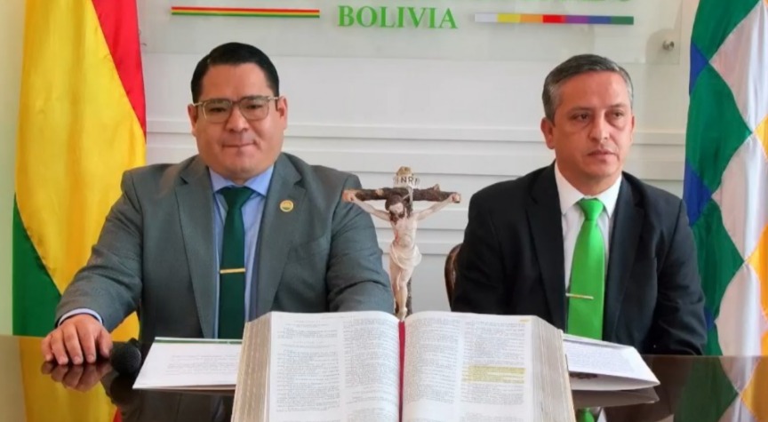 Relevo Institucional: José Ernesto Mogro es el nuevo fiscal departamental de Tarija en reemplazo de Sandra Gutiérrez