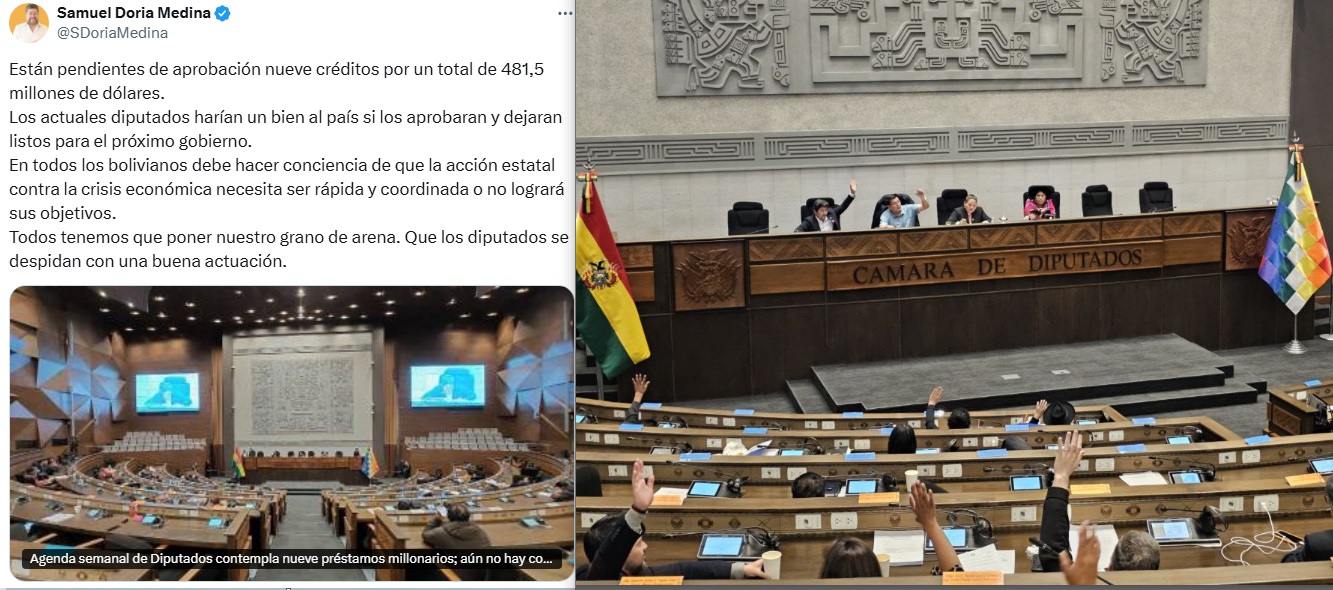 Después de las elecciones de agosto, el Legislativo destraba créditos por cerca de $us 800 millones