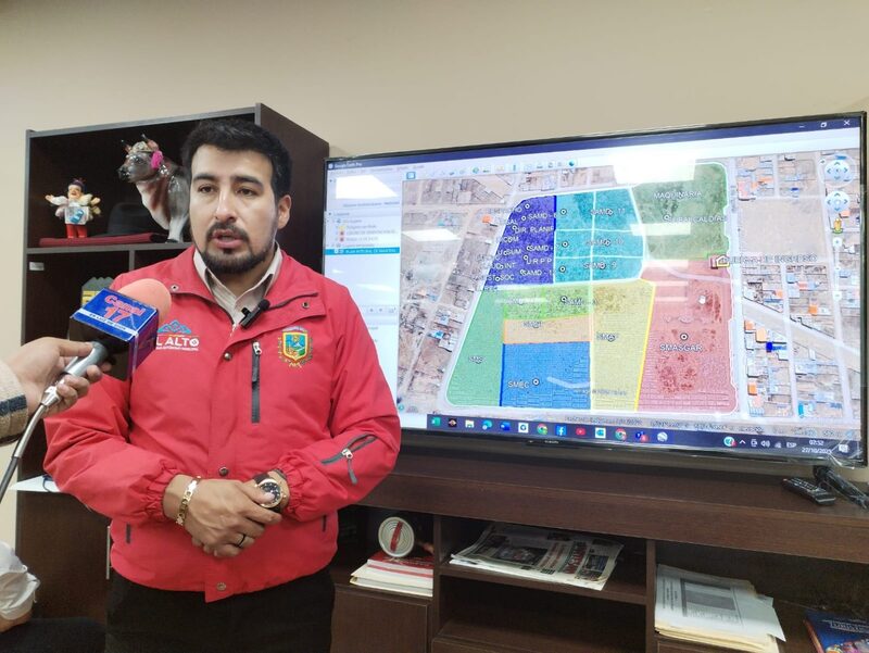 El Alto ultima detalles en cementerio con limpieza, mantenimiento y seguridad para Todos Santos