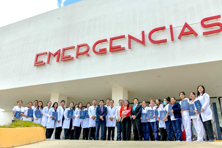 En el Hospital de Tercer Nivel de Chuquisaca amplían la Sala de Emergencias y entregan 44 ítems