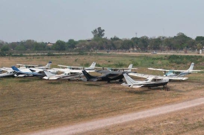 Operativo para dar con el cuerpo de Saucedo termina con el secuestro de siete avionetas del narcotráfico en Warnes