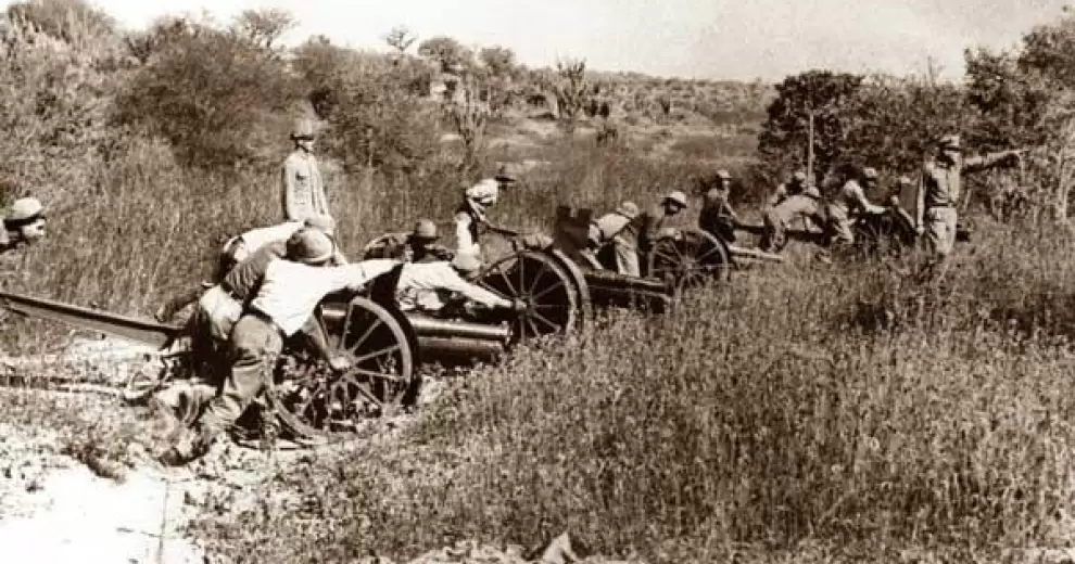 Tropas paraguayas. Foto El Nacional