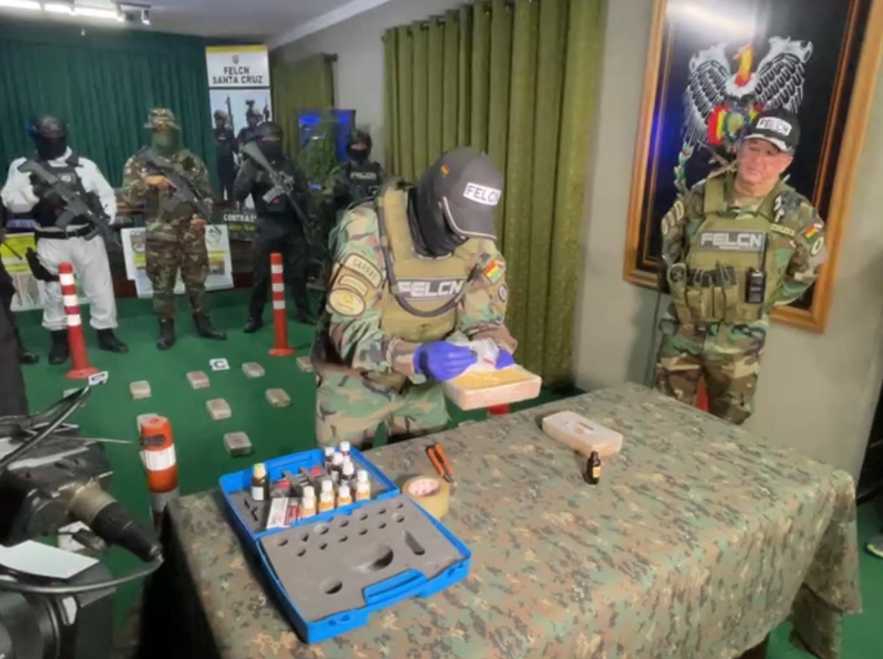 En tres operativos afectan al narcotráfico en más de $us 4 millones