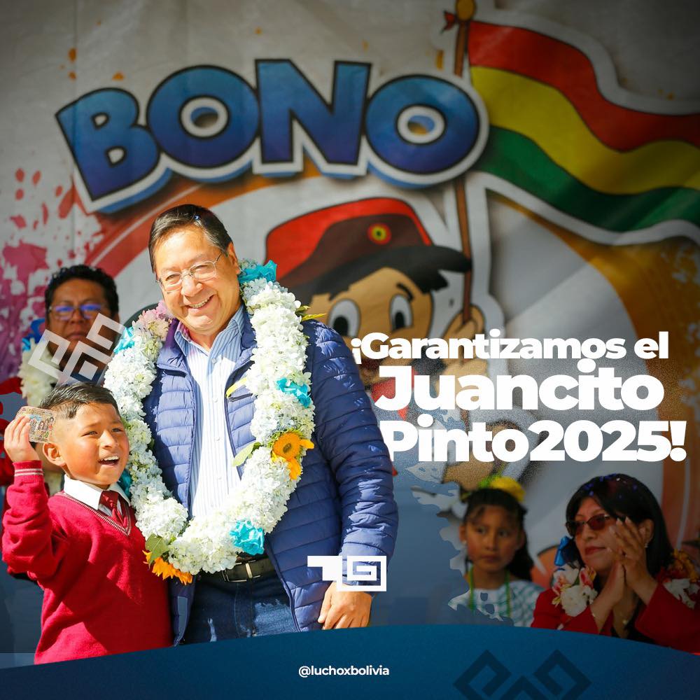 Gobierno aprueba decreto para garantizar el pago del Bono Juancito Pinto 2025 con el aporte de 27 empresas estatales
