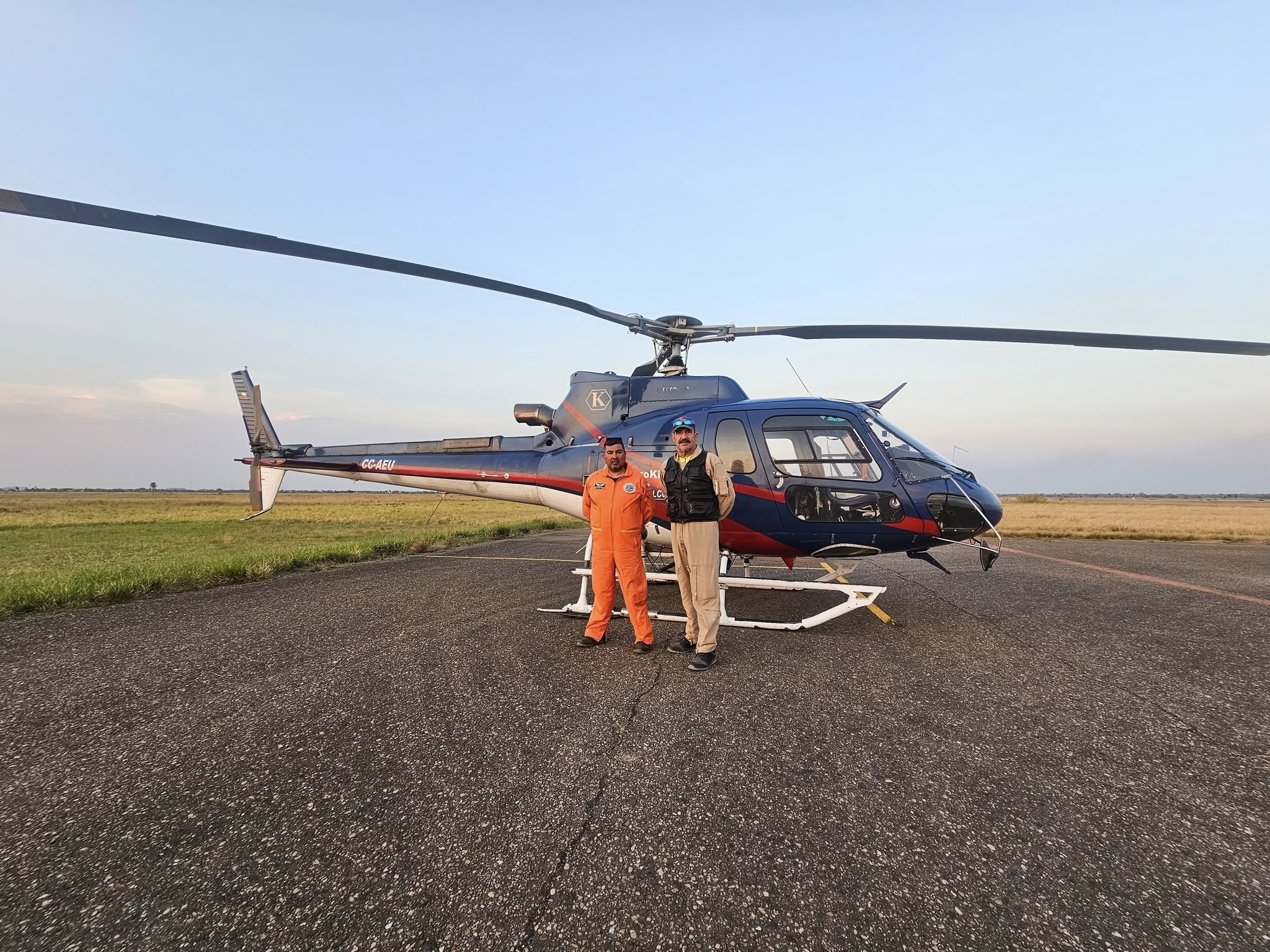 Chile envía helicóptero Airbus para fortalecer tareas de sofocación de incendios en Bolivia