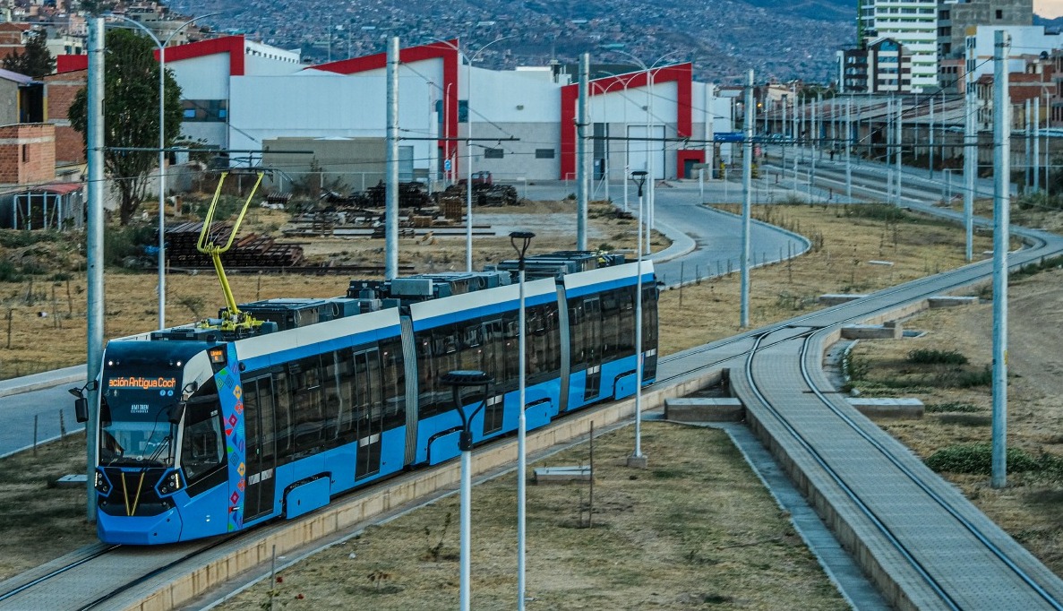 Tren Metropolitano de Cochabamba. Foto: Mi Tren