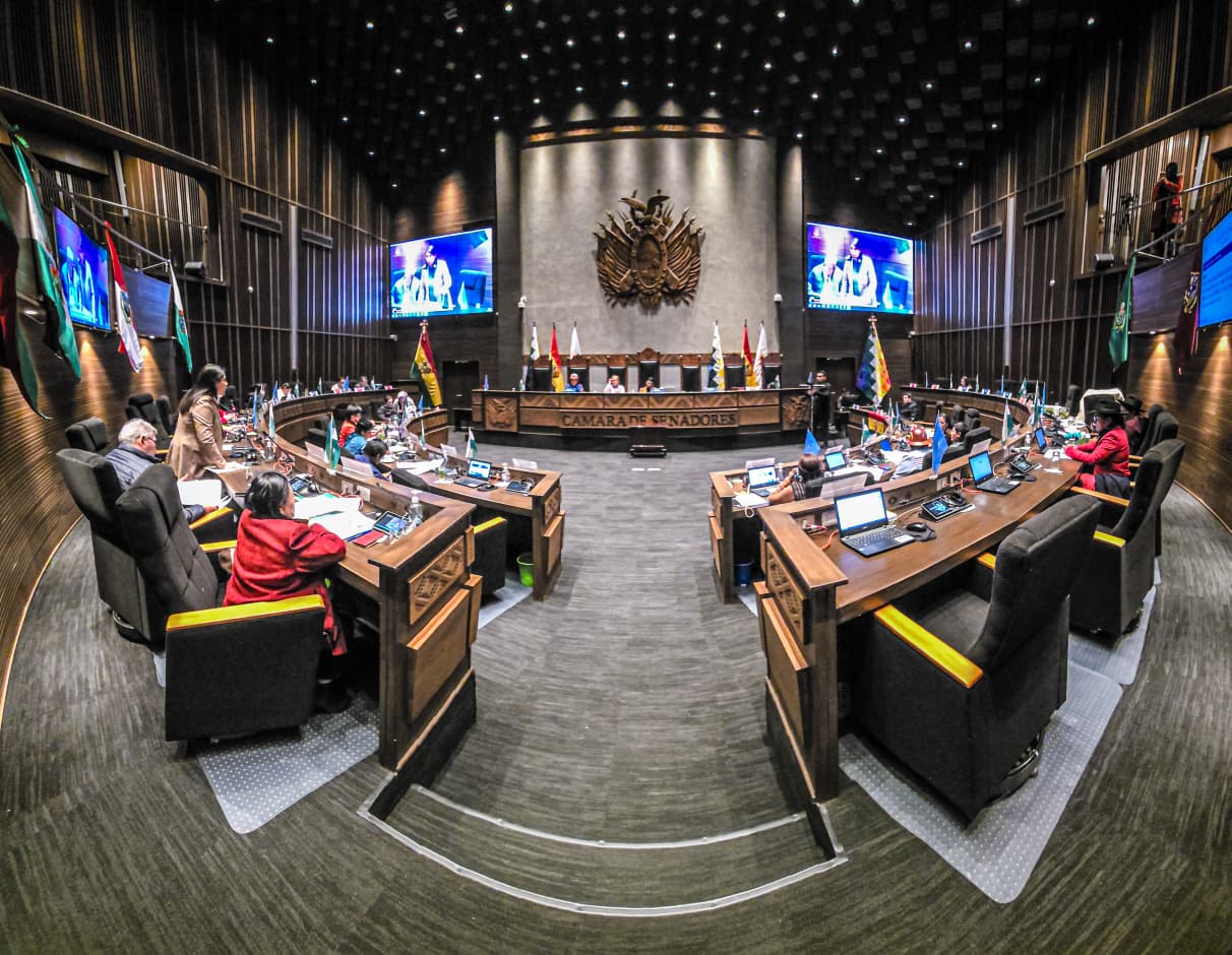 El Senado rinde homenaje a próceres de la independencia y defensores de la soberanía nacional. Foto ALP