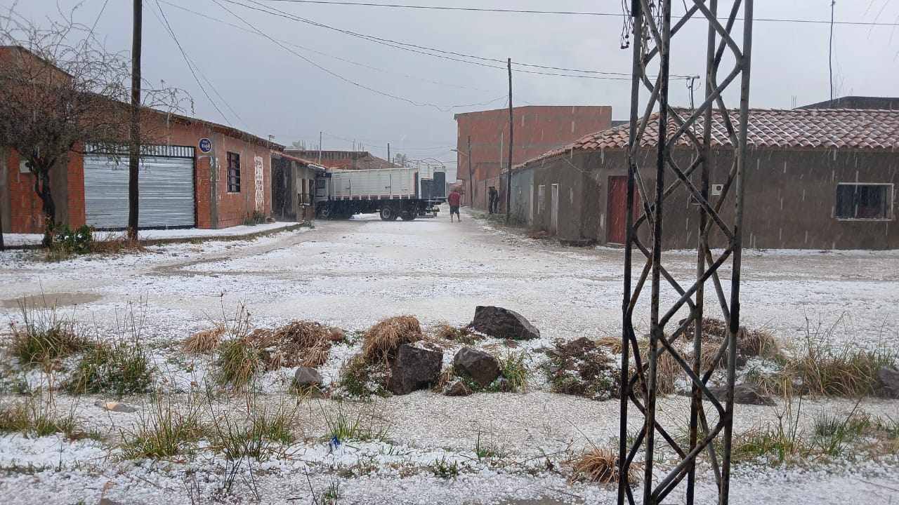 Tarija es afectada por una granizada de gran magnitud y las autoridades evalúan los daños