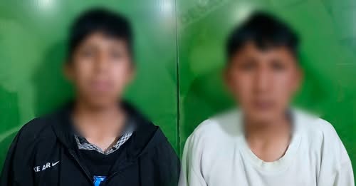 La Policía de El Alto detiene a dos adolescentes tras un robo violento a una mujer
