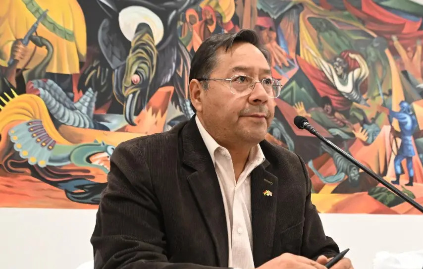 Presidente Luis Arce. Foto archivo