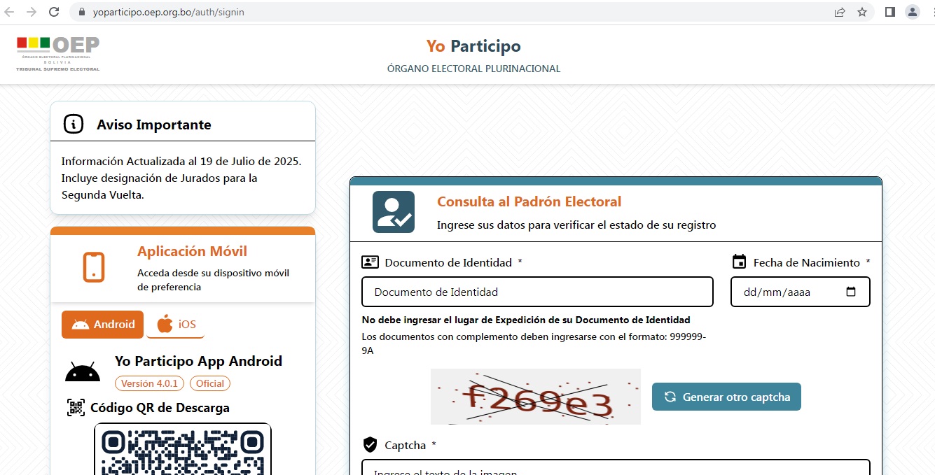 Balotaje: La ciudadanía ya puede consultar en “Yo Participo” si es jurado