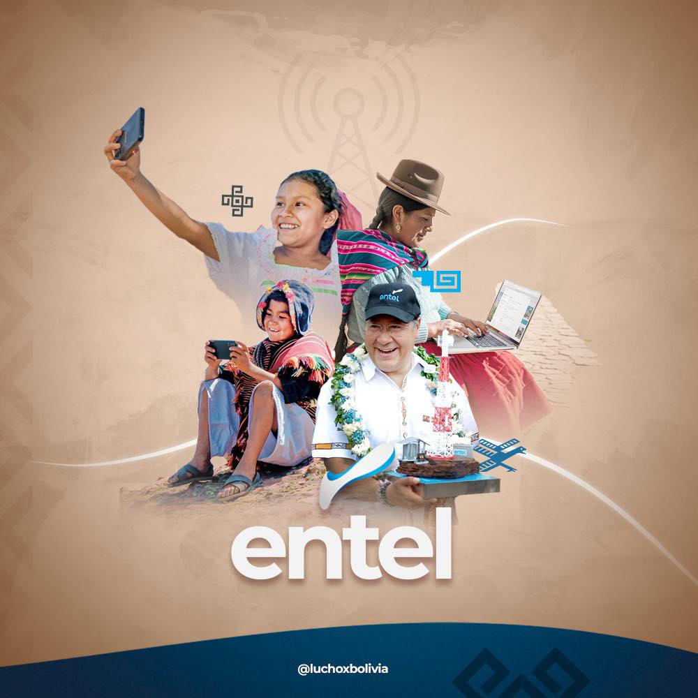 Entel registró ingresos por Bs 22,1 mil millones y destinó Bs 2,3 mil millones para bonos y rentas desde 2020