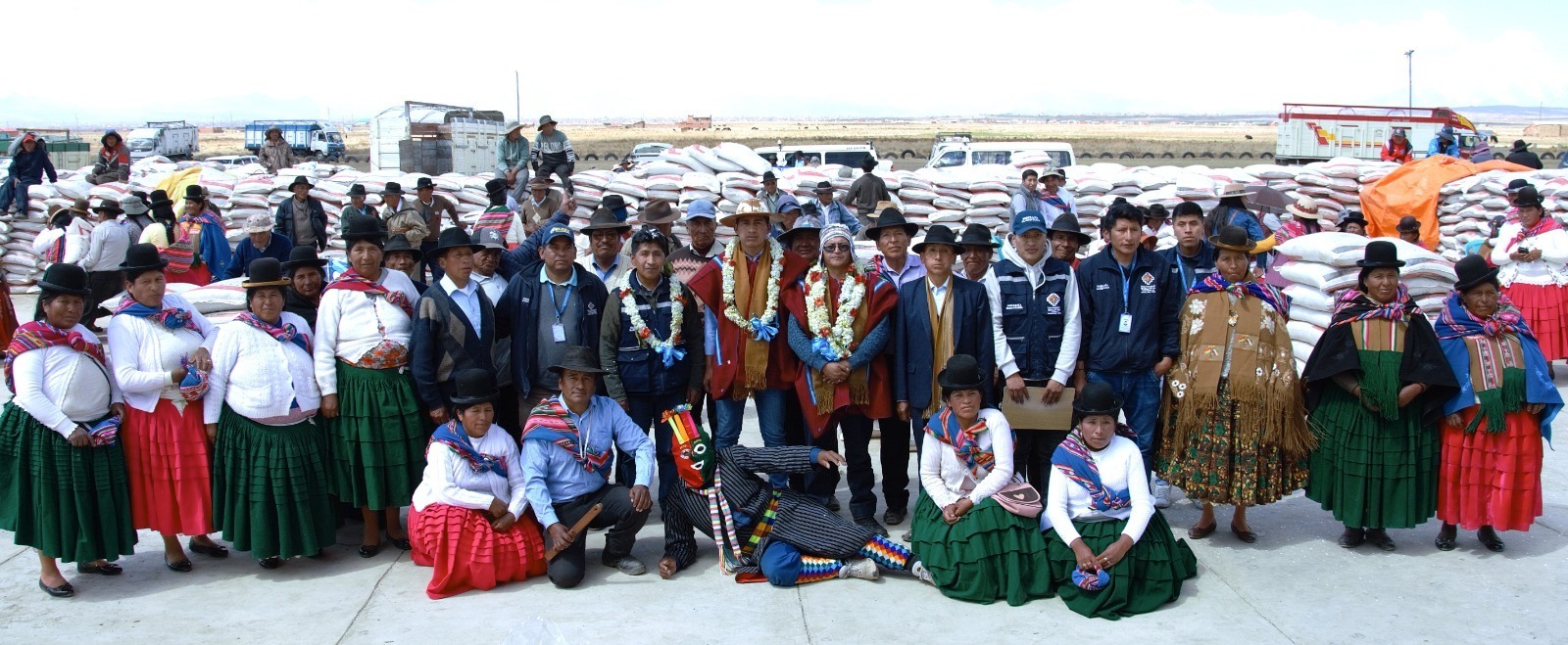En Viacha fortalecen la producción ganadera con entrega de alimento de engorde de torillos