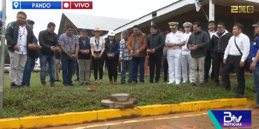 Gobierno entrega un paquete de obras en Filadelfia, Pando