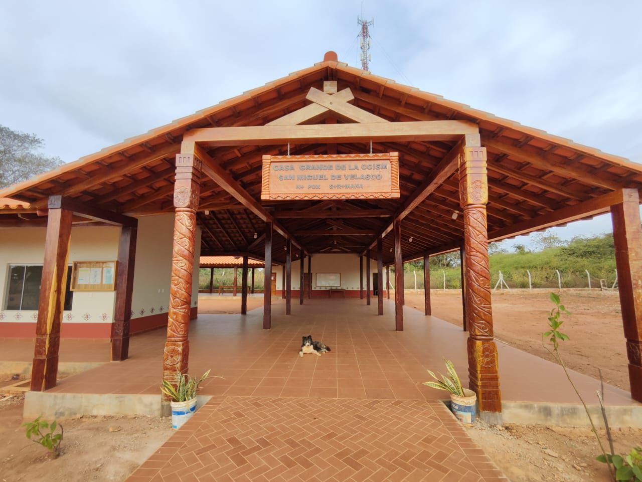 La infraestructura rescatará, conservará y promoverá actividades productivas, educativas y culturales de los pueblos chiquitanos. Foto ABC