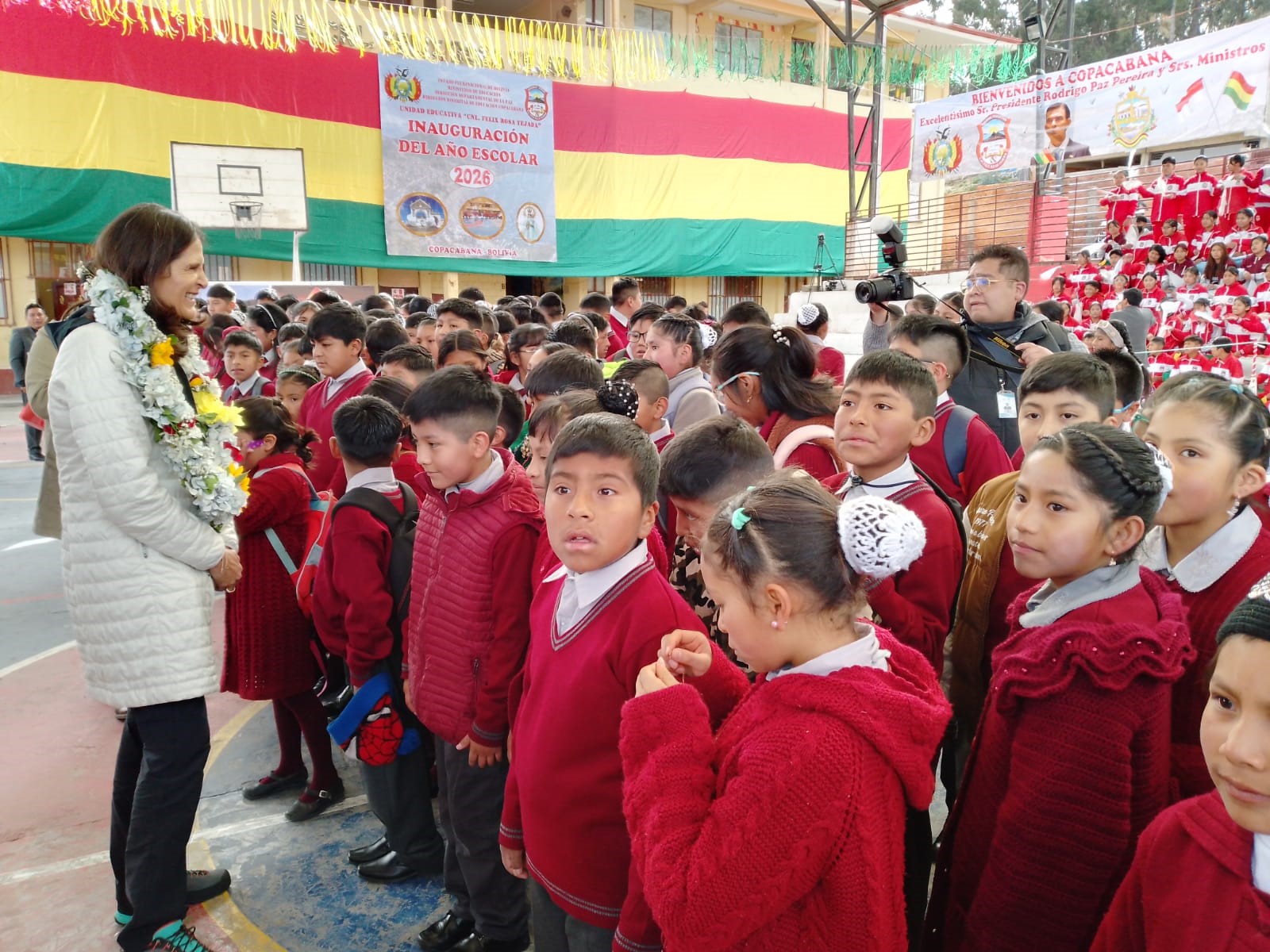 Ministra García: “Ser, Saber y Soñar”, hoy comienza la nueva etapa de la educación en Bolivia