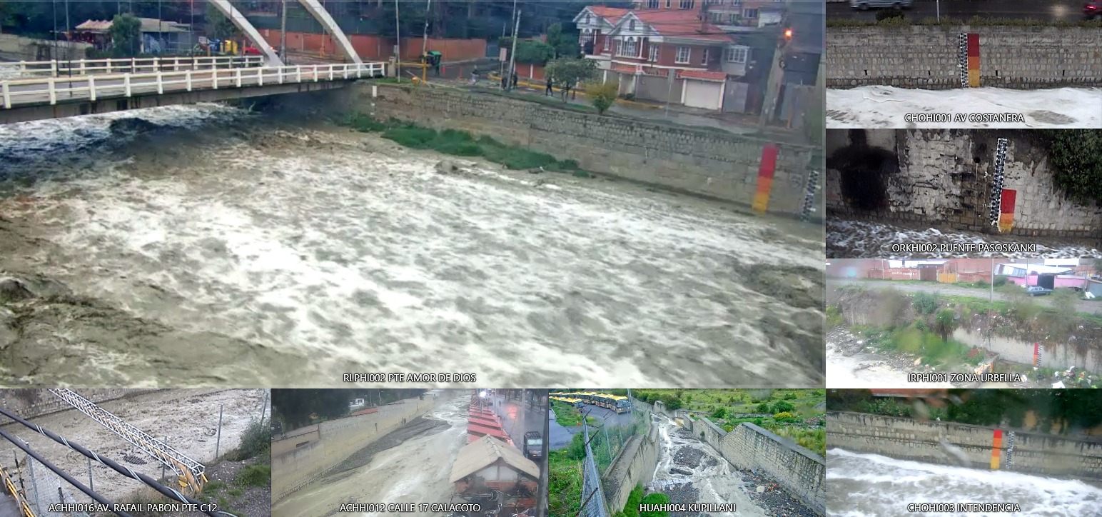 Seis ríos en La Paz en alerta amarilla luego de una lluvia intensa