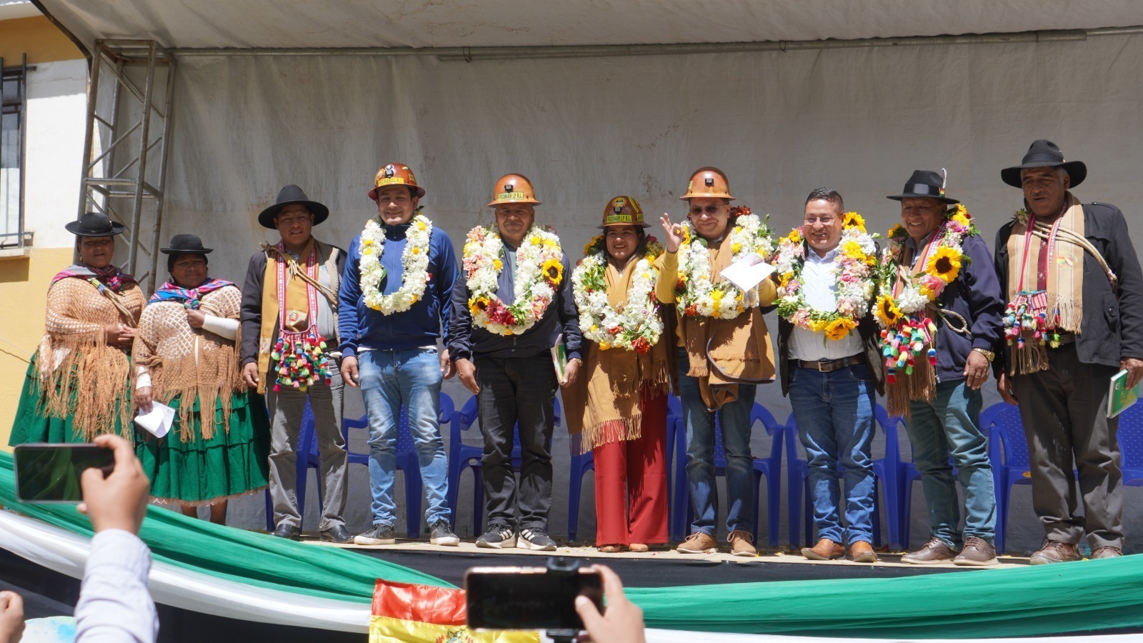 Inspeccionan el terreno para la construcción de una subestación eléctrica en Sorata 