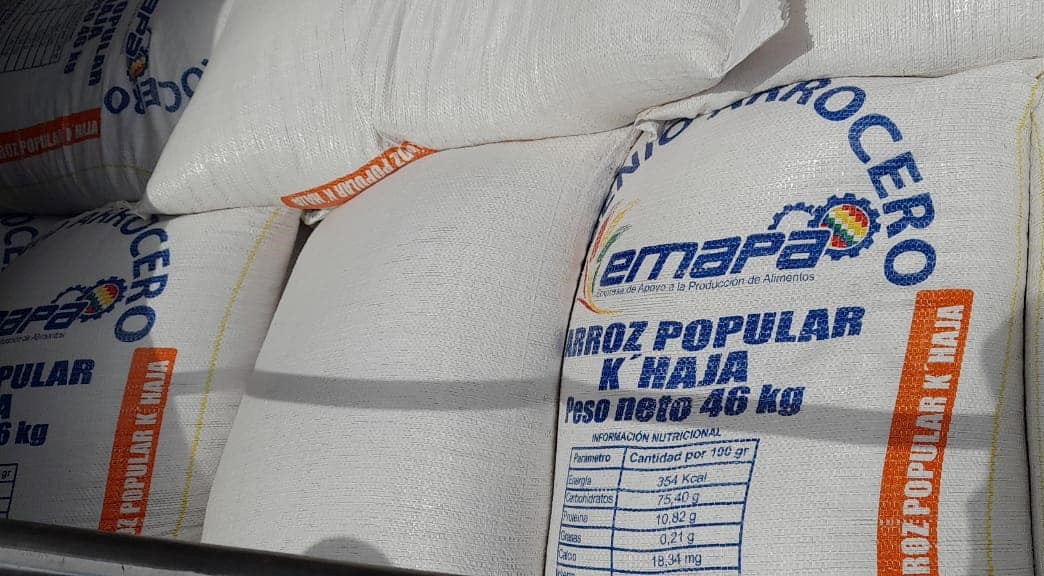 Emapa aclara que robo de 500 quintales de arroz es responsabilidad de la transportadora, se activa denuncia
