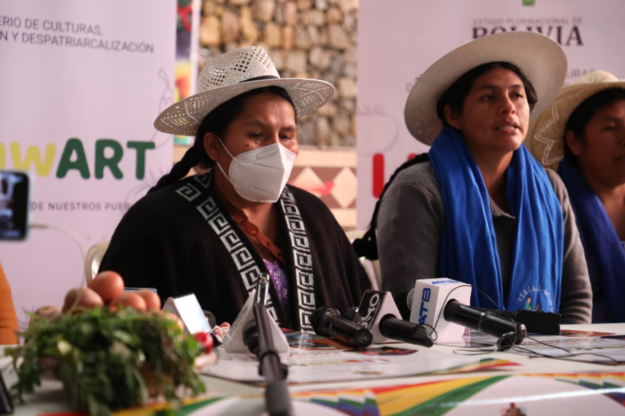 Ministerio de Culturas presenta el festival nacional “LlaqwART 2022” en Cochabamba